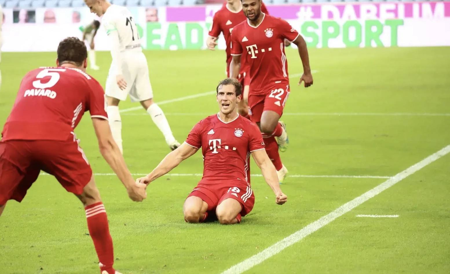 关于拜仁慕尼黑绝地逆袭！连进5球逆转门兴格拉德巴赫胜利夺冠的信息